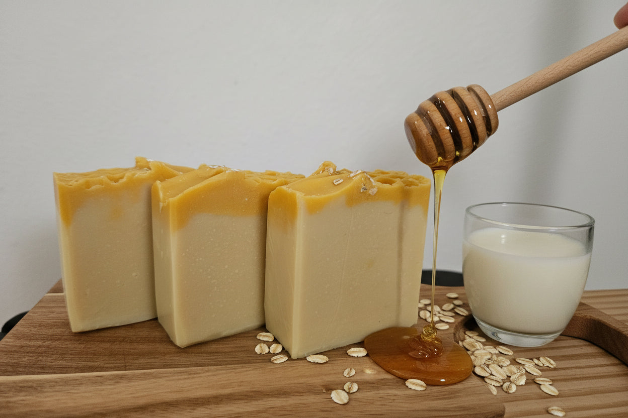 Milk, Oats & Honey Soap