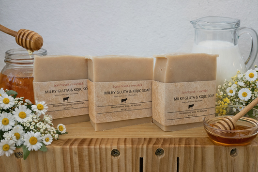 Milky Glow Bar (Milky Gluta & Kojic Soap)
