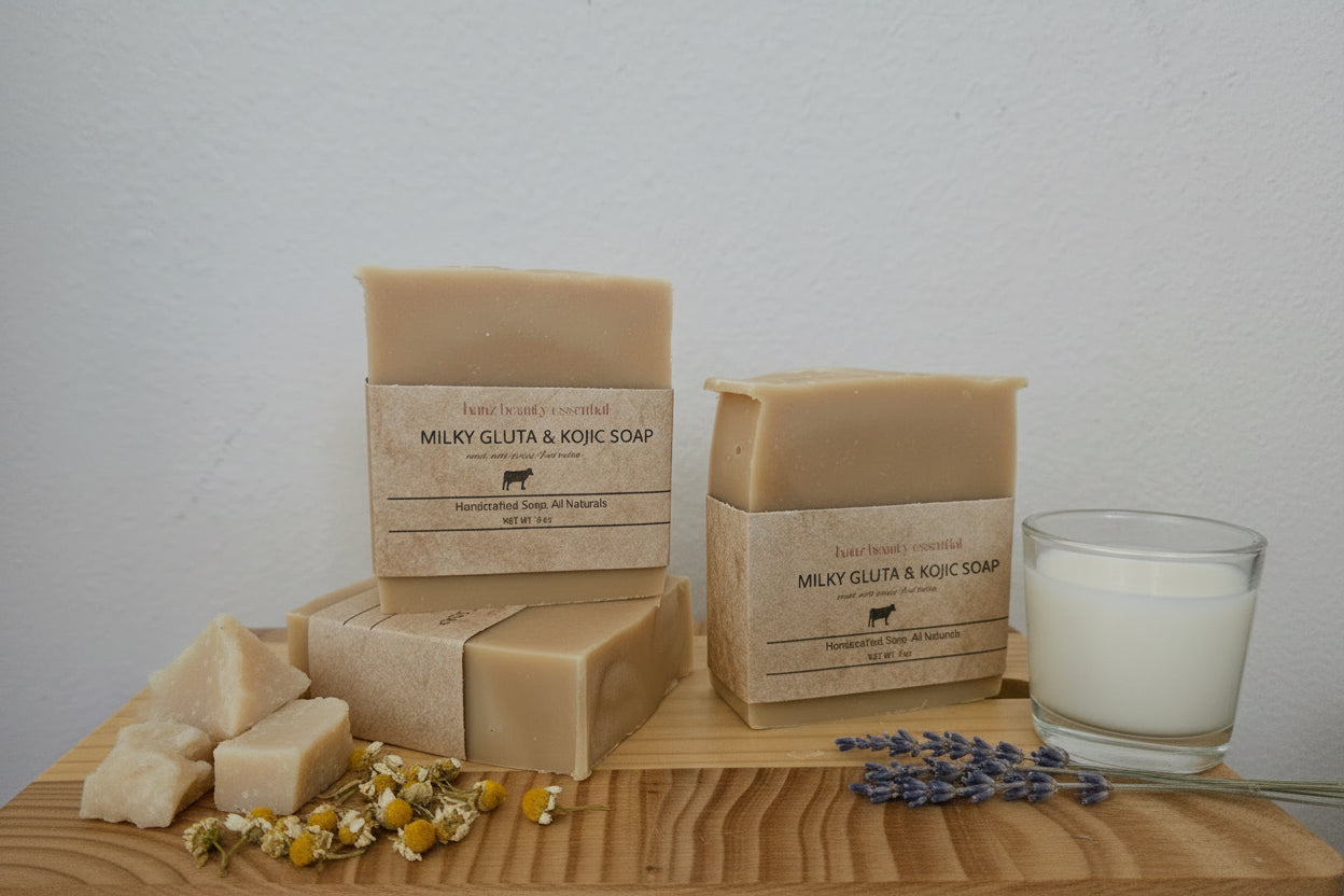 Milky Glow Bar (Milky Gluta & Kojic Soap)
