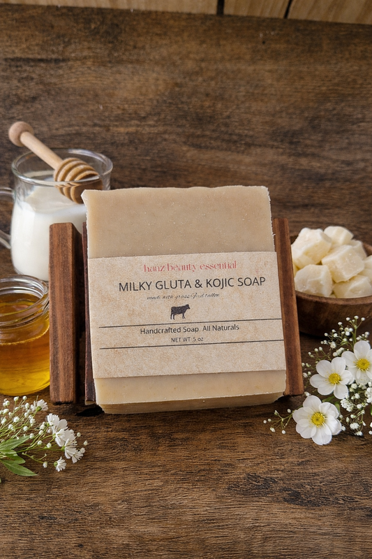 Milky Glow Bar (Milky Gluta & Kojic Soap)